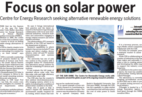 Centre for Energy Research seeking alternative renewable energy solutions